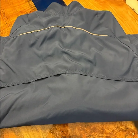 Adidas Clima365 Response Windbreaker Jacket Blue Full Zip Running Mens M - Picture 10 of 11
